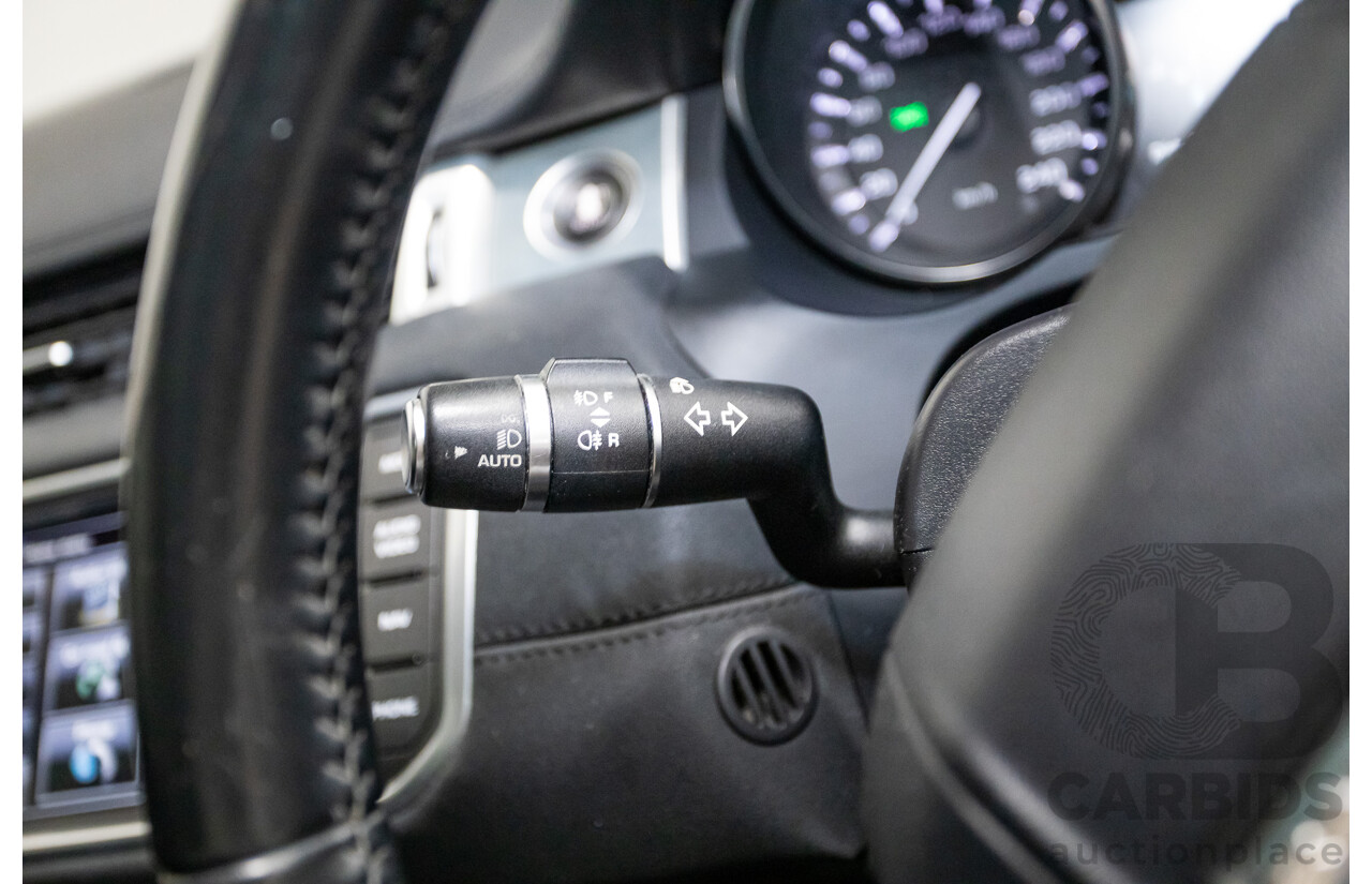 06/2014 Range Rover Evoque SD4 PURE (AWD) LV MY14 5D Wagon Santorini Black Turbo Diesel 2.2L