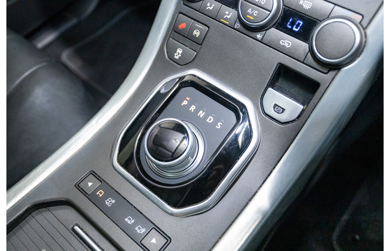 06/2014 Range Rover Evoque SD4 PURE (AWD) LV MY14 5D Wagon Santorini Black Turbo Diesel 2.2L