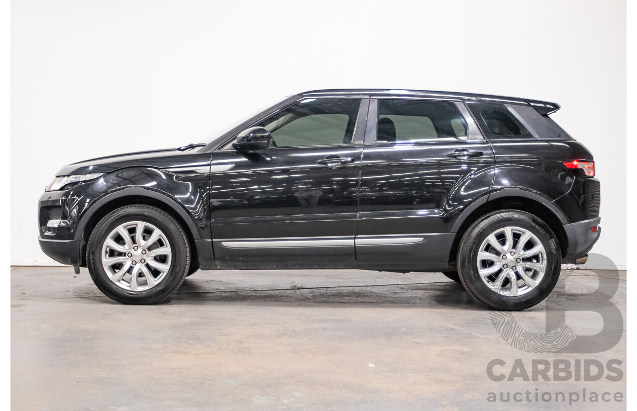 06/2014 Range Rover Evoque SD4 PURE (AWD) LV MY14 5D Wagon Santorini Black Turbo Diesel 2.2L