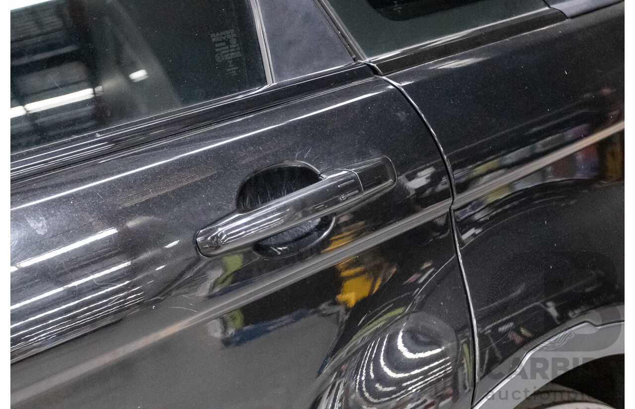 06/2014 Range Rover Evoque SD4 PURE (AWD) LV MY14 5D Wagon Santorini Black Turbo Diesel 2.2L