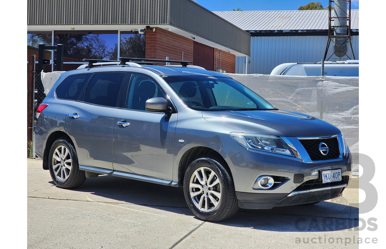 6/2015 Nissan Pathfinder ST (4x2) R52 MY15 4d Wagon Grey 3.5L