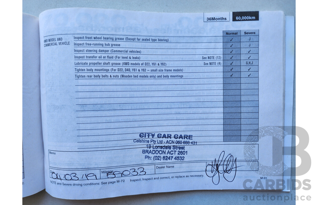 6/2015 Nissan Pathfinder ST (4x2) R52 MY15 4d Wagon Grey 3.5L