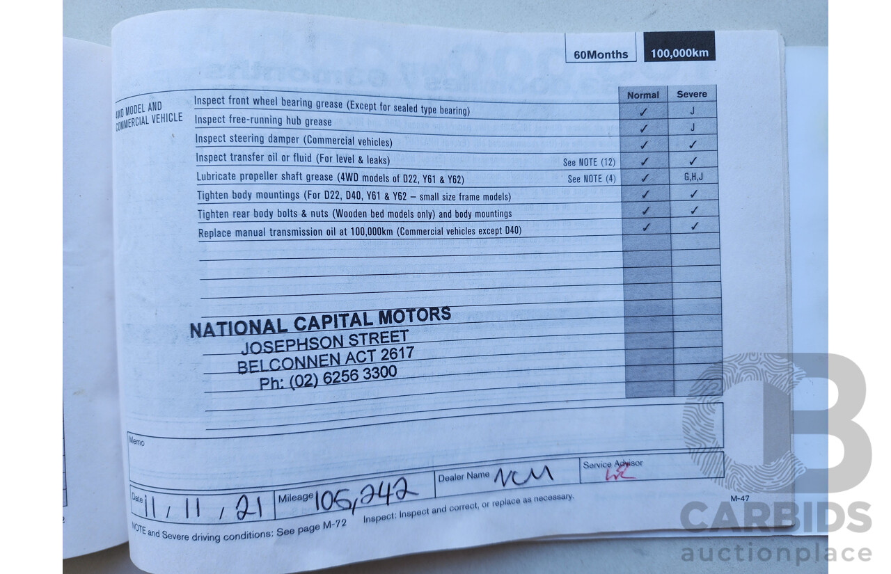 6/2015 Nissan Pathfinder ST (4x2) R52 MY15 4d Wagon Grey 3.5L