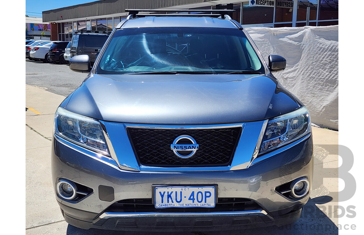 6/2015 Nissan Pathfinder ST (4x2) R52 MY15 4d Wagon Grey 3.5L