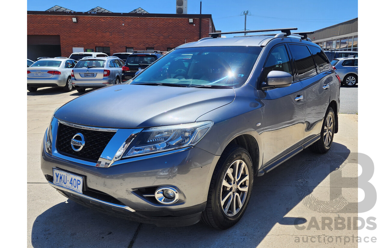 6/2015 Nissan Pathfinder ST (4x2) R52 MY15 4d Wagon Grey 3.5L