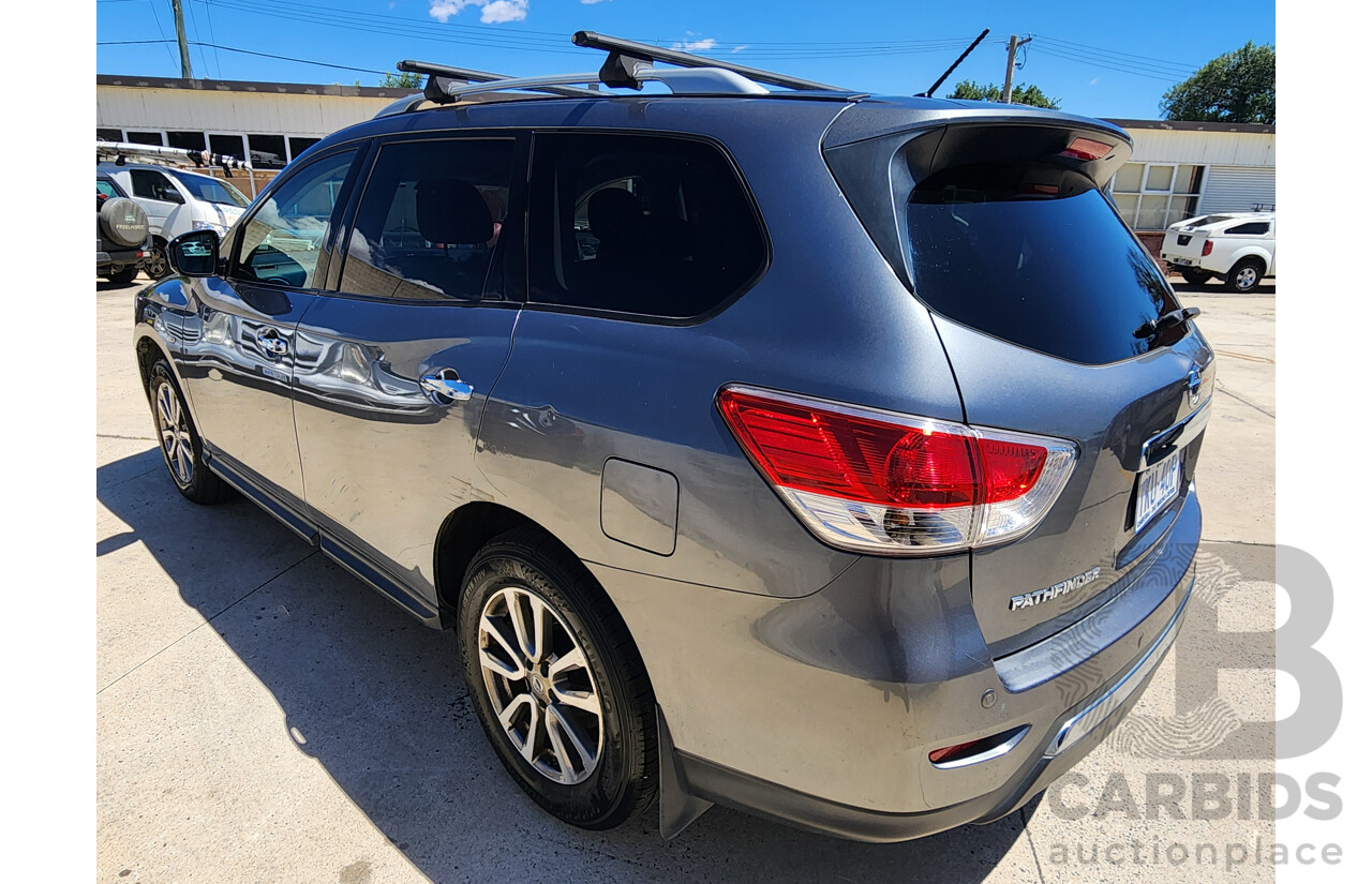 6/2015 Nissan Pathfinder ST (4x2) R52 MY15 4d Wagon Grey 3.5L