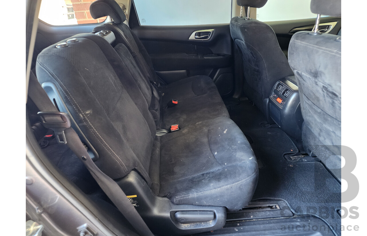 6/2015 Nissan Pathfinder ST (4x2) R52 MY15 4d Wagon Grey 3.5L