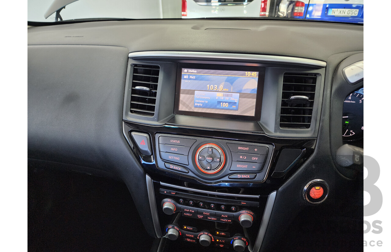 6/2015 Nissan Pathfinder ST (4x2) R52 MY15 4d Wagon Grey 3.5L