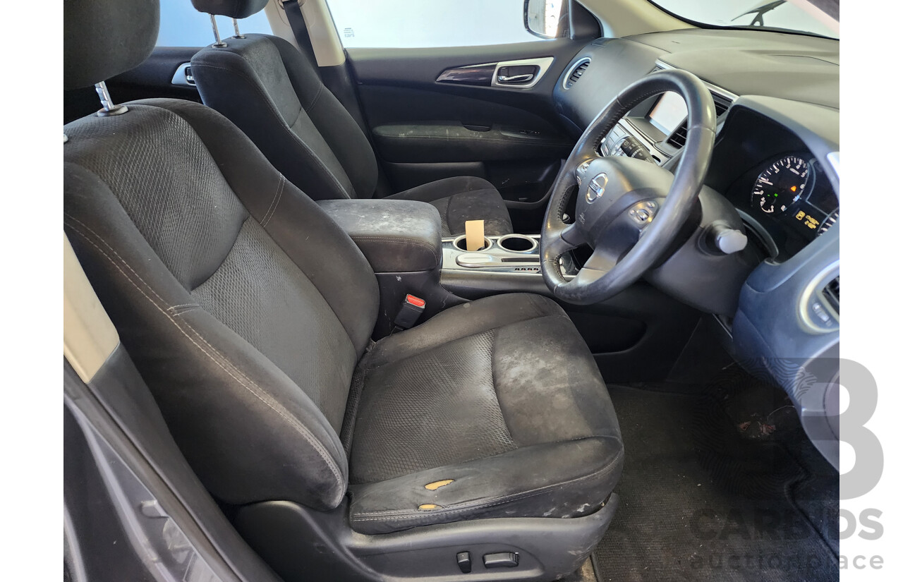 6/2015 Nissan Pathfinder ST (4x2) R52 MY15 4d Wagon Grey 3.5L