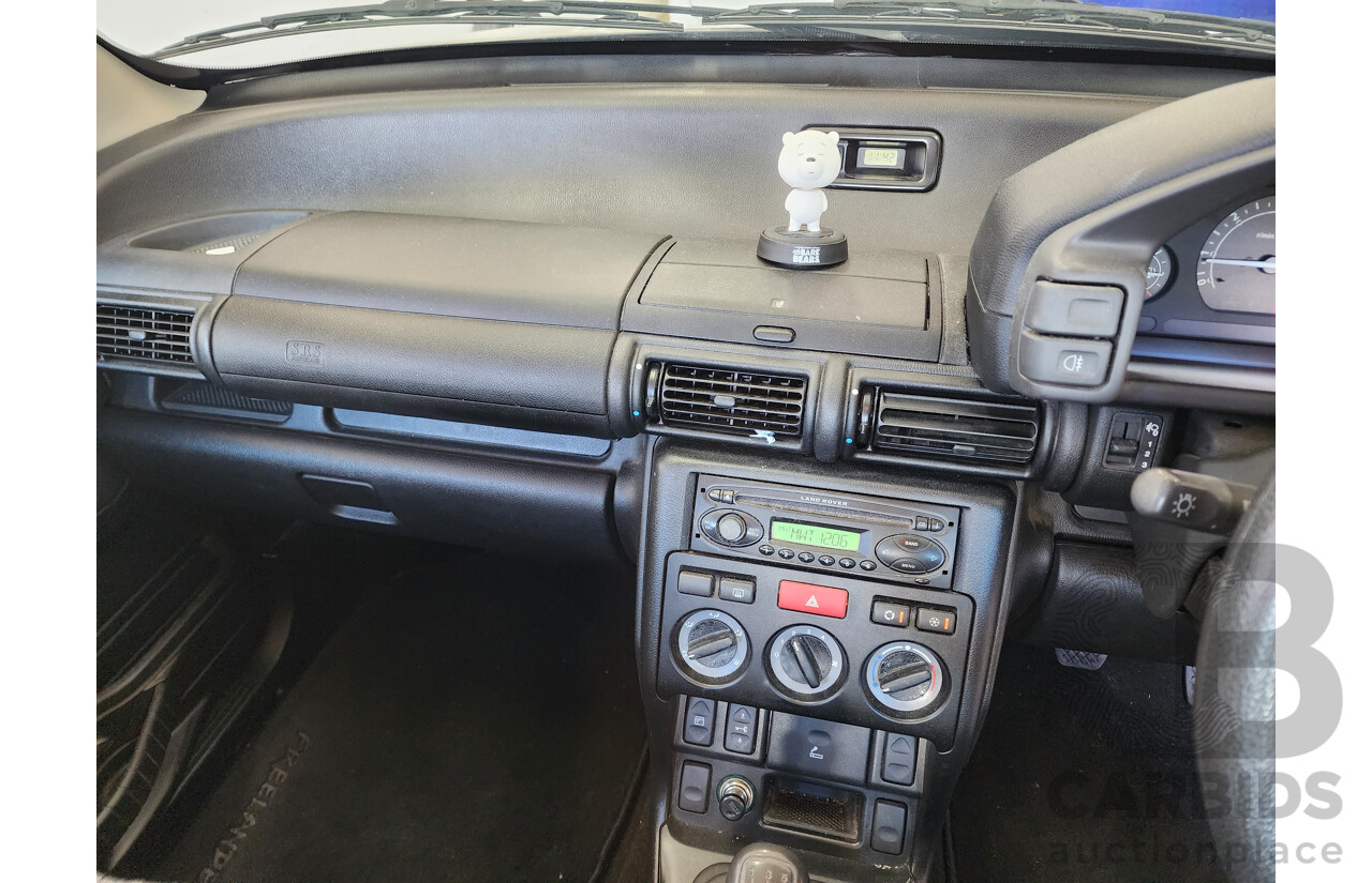 7/2002 Land Rover Freelander SE TD4 (4x4)  4d Wagon Grey 2.0L