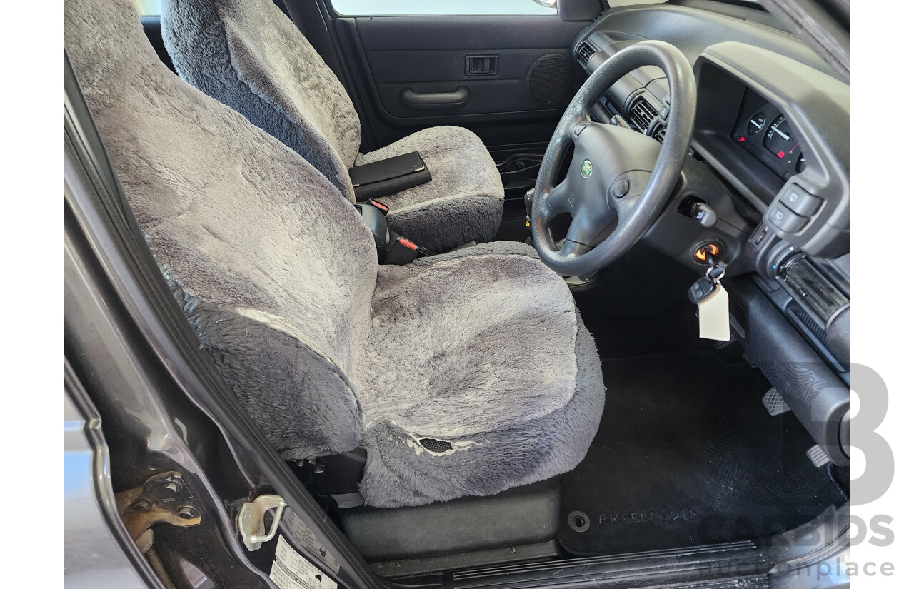 7/2002 Land Rover Freelander SE TD4 (4x4)  4d Wagon Grey 2.0L