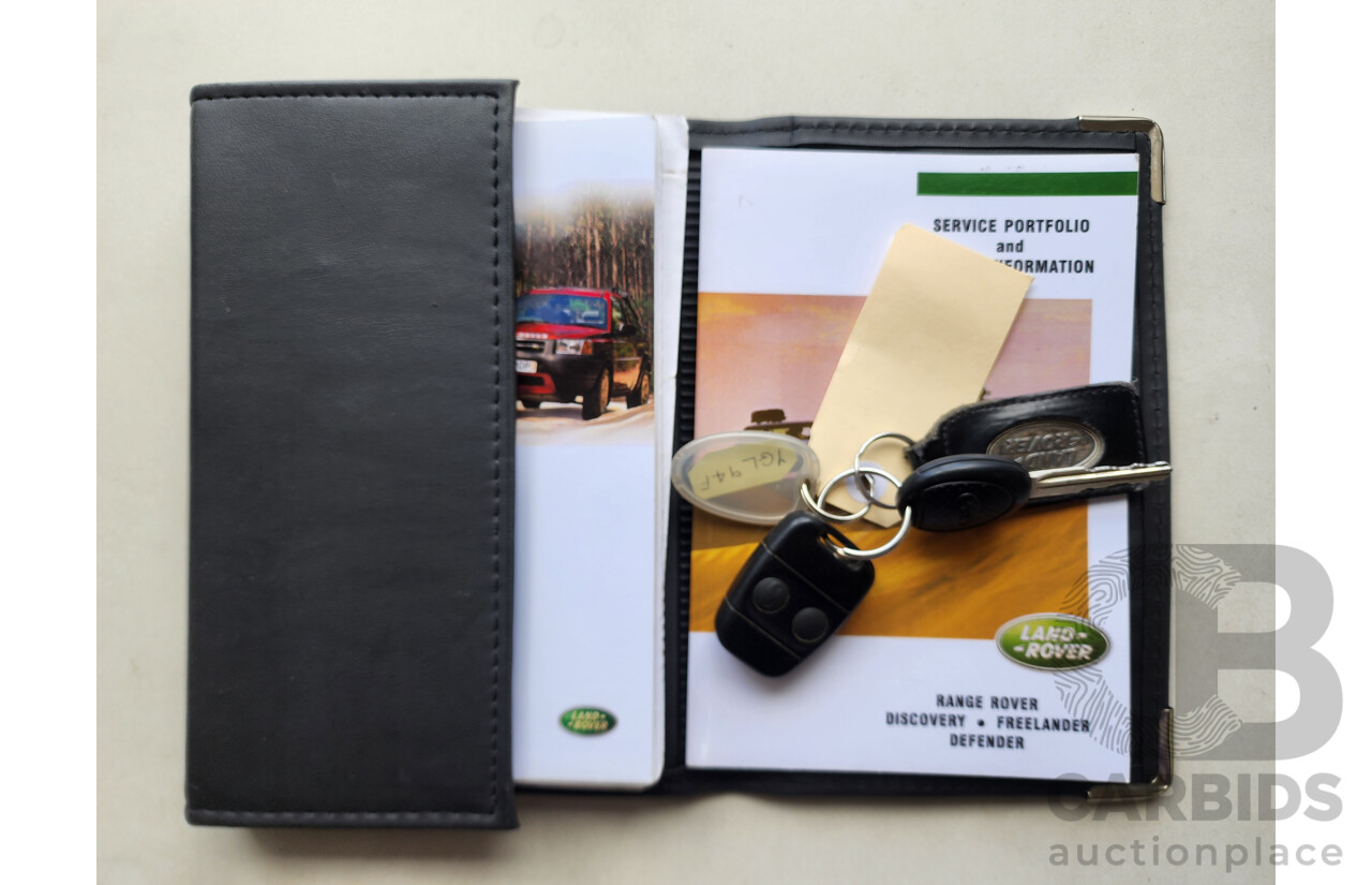 7/2002 Land Rover Freelander SE TD4 (4x4)  4d Wagon Grey 2.0L