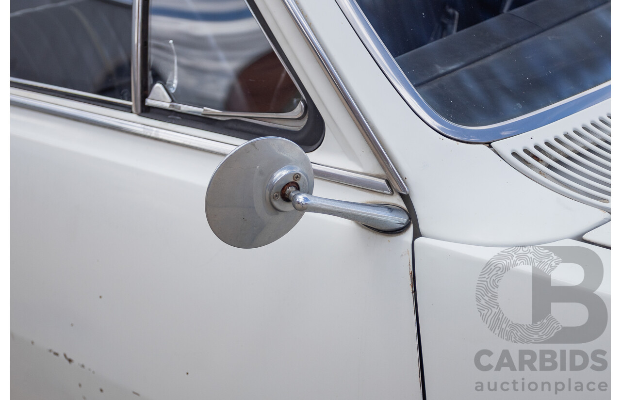 01/1968 Holden HK Premier 4d Sedan Grecian White 186S 3.0L - Matching Numbers Survivor Car