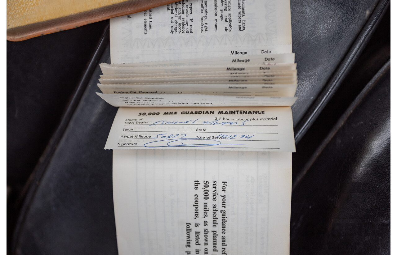 01/1968 Holden HK Premier 4d Sedan Grecian White 186S 3.0L - Matching Numbers Survivor Car