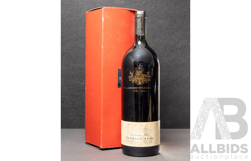 Centenary of Federation Centenary Red Vintage 1999 Magnum in Presentation Box