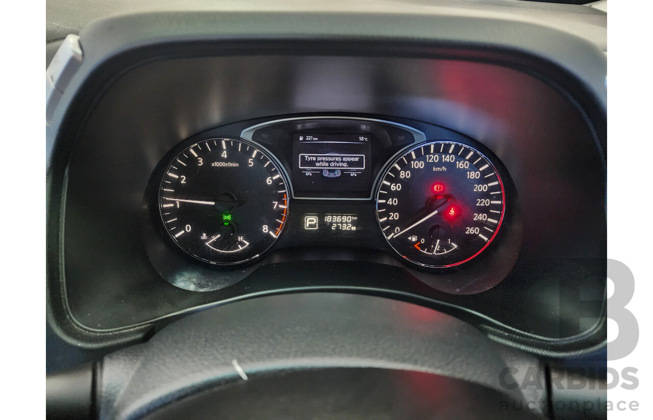 11/2015 Nissan Pathfinder ST (4x2) R52 MY15 4d Wagon Brown 3.5L