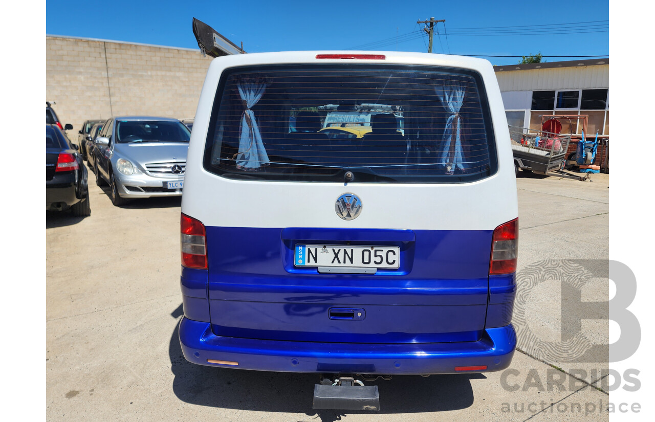 5/2006 Volkswagen Multivan Comfortline 4MTN T5 4d Van Grey 2.5L
