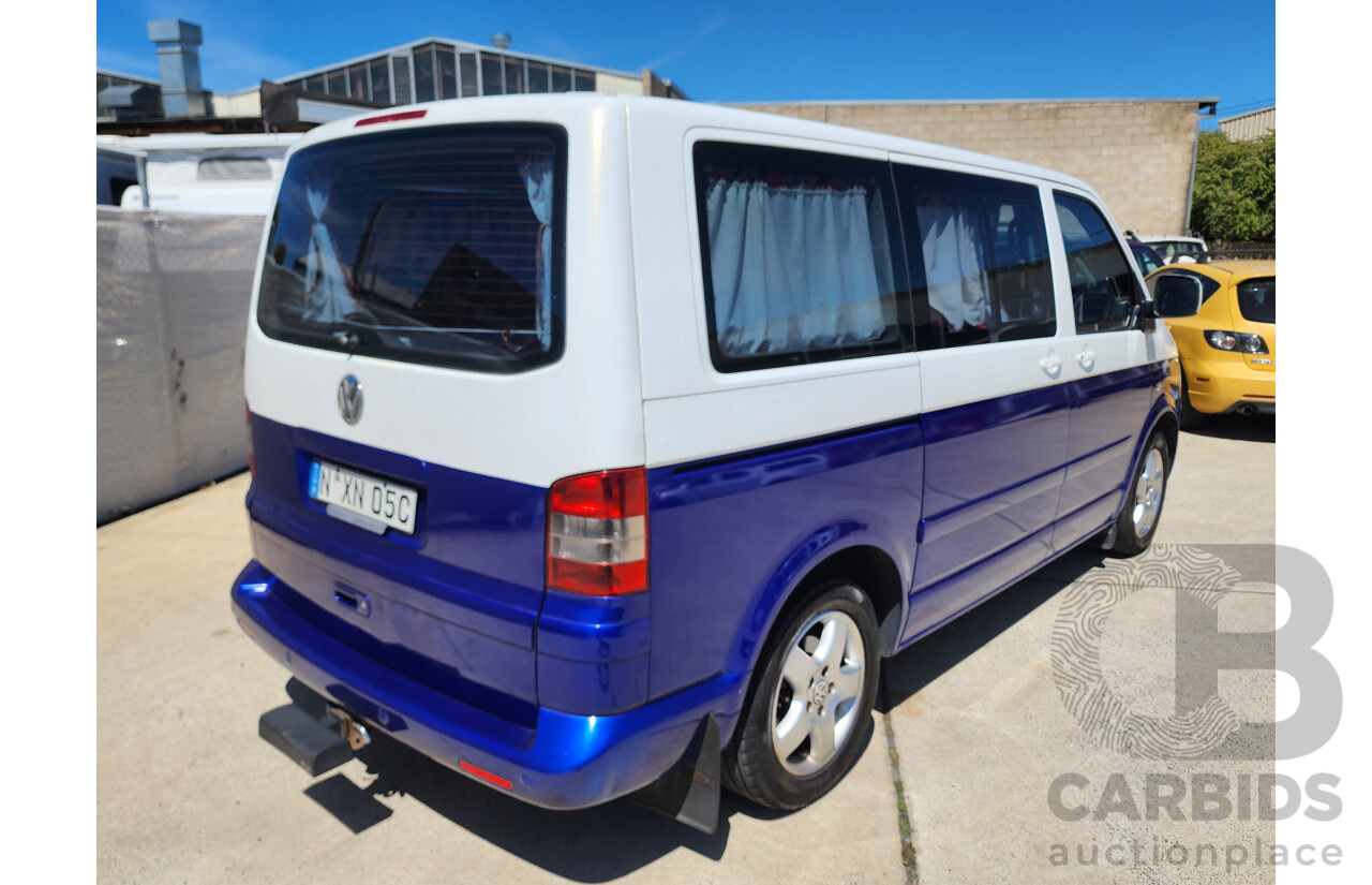 5/2006 Volkswagen Multivan Comfortline 4MTN T5 4d Van Grey 2.5L