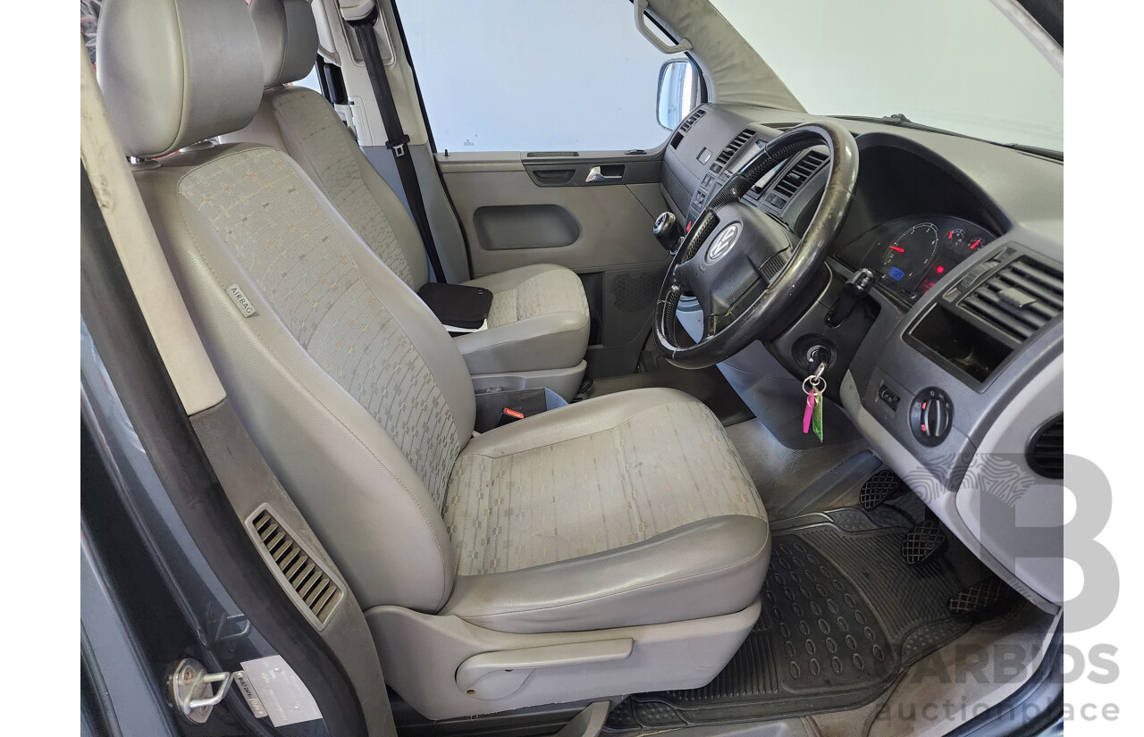 5/2006 Volkswagen Multivan Comfortline 4MTN T5 4d Van Grey 2.5L