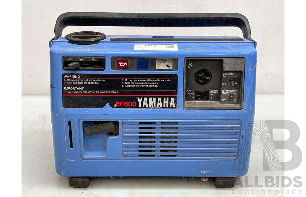Yamaha EF600 Portable Generator