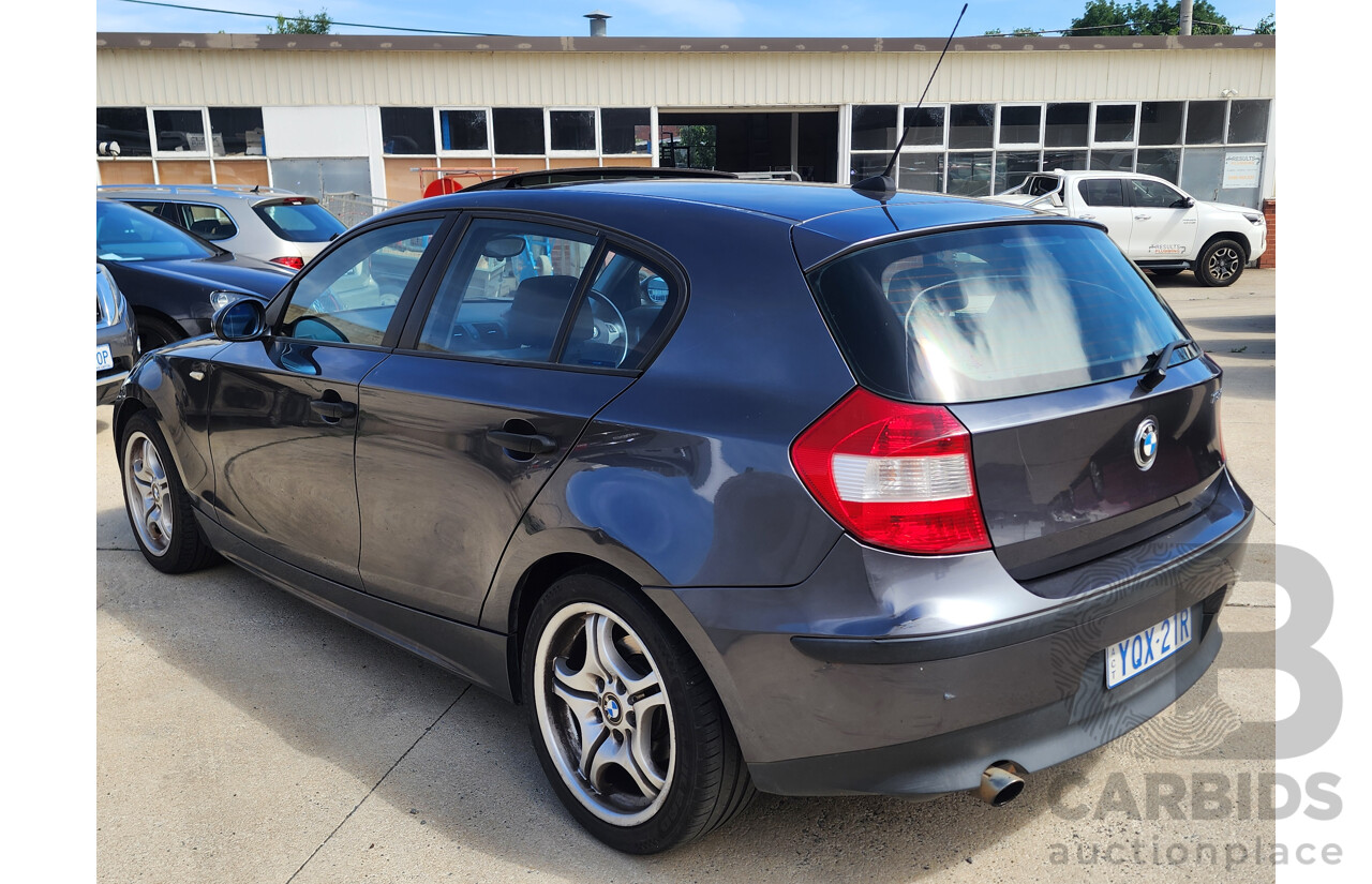 4/2005 Bmw 1 18i E87 5d Hatchback Grey 2.0L