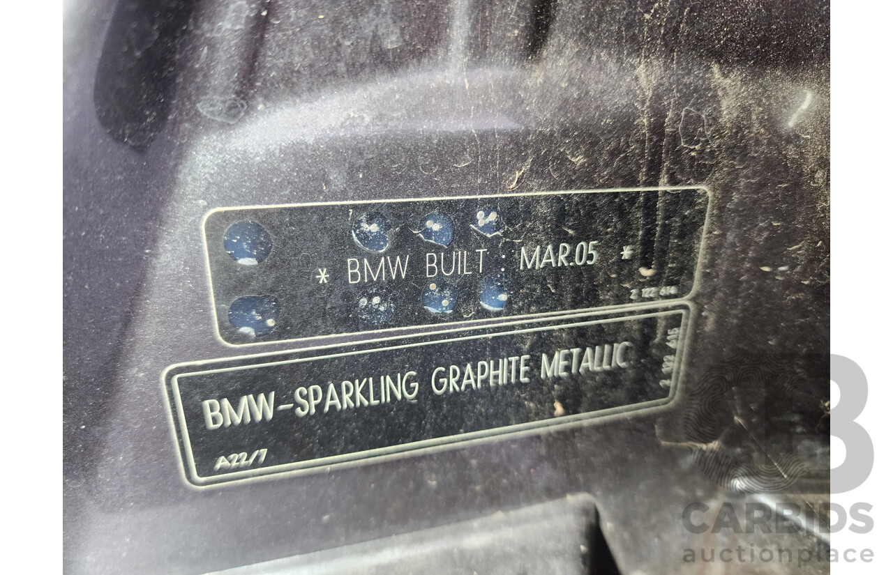 4/2005 Bmw 1 18i E87 5d Hatchback Grey 2.0L