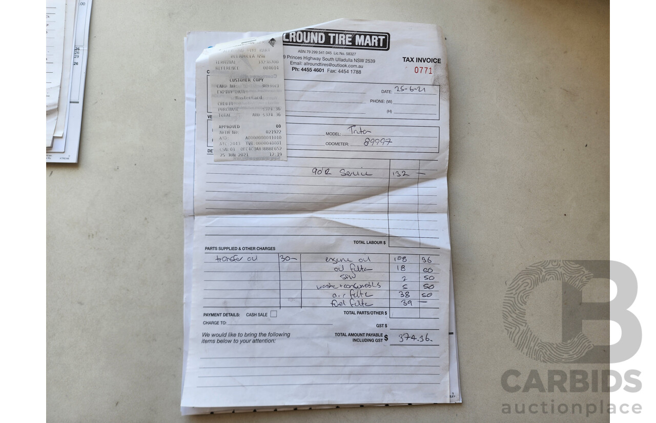 1/2018 Mitsubishi Triton GLS (4x4) MQ MY18 Dual Cab Utility White 2.4L