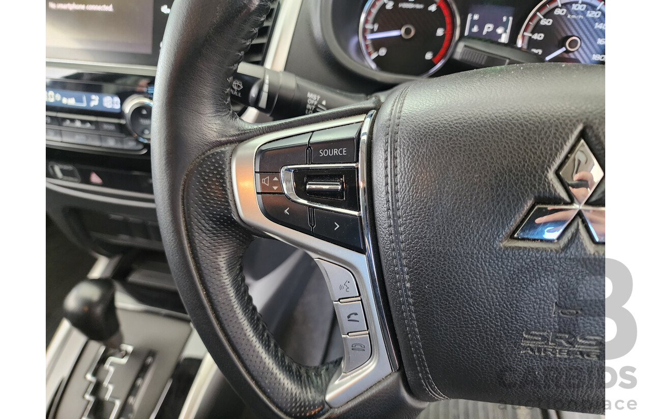 1/2018 Mitsubishi Triton GLS (4x4) MQ MY18 Dual Cab Utility White 2.4L