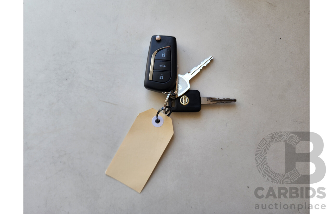 2/2009 Nissan Navara RX (4x4) D40 Dual Cab P/Up White 2.5L