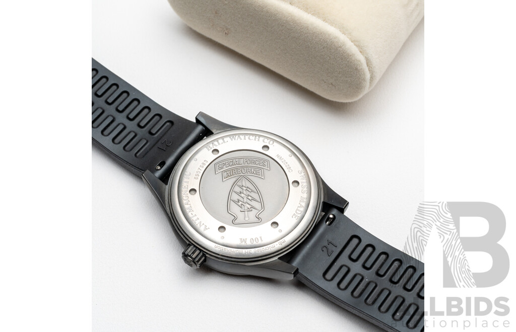 Ball Engineer Green Beret Automatic Watch – 43mm, Sapphire Crystal, Micro Gas Tubes