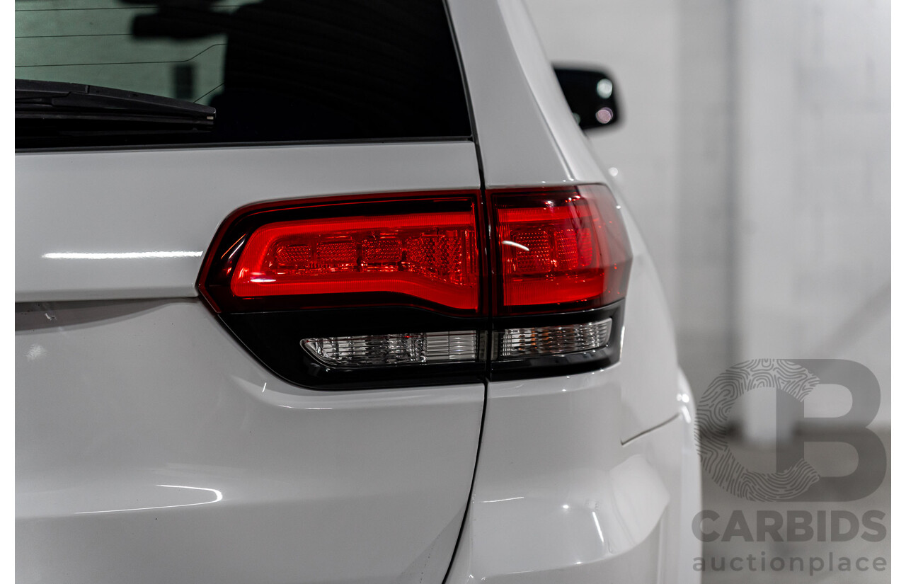 05/2017 Jeep Grand Cherokee 75th Anniversary (4x4) WK MY16 4d Wagon Bright White V6 3.6L