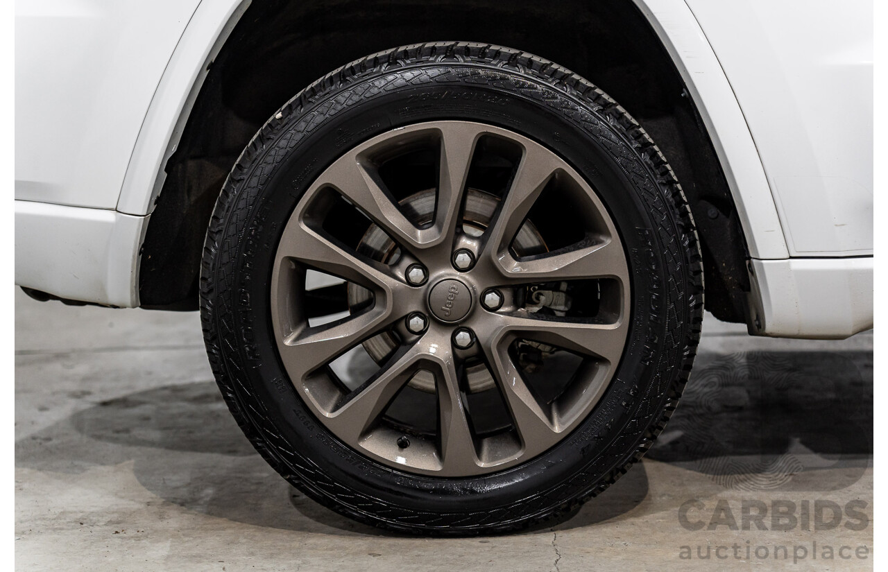 05/2017 Jeep Grand Cherokee 75th Anniversary (4x4) WK MY16 4d Wagon Bright White V6 3.6L