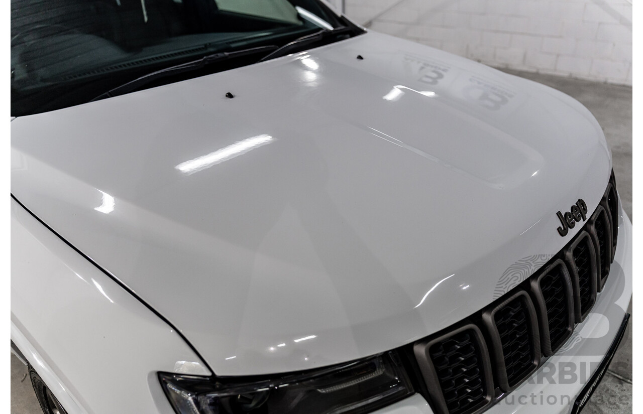 05/2017 Jeep Grand Cherokee 75th Anniversary (4x4) WK MY16 4d Wagon Bright White V6 3.6L