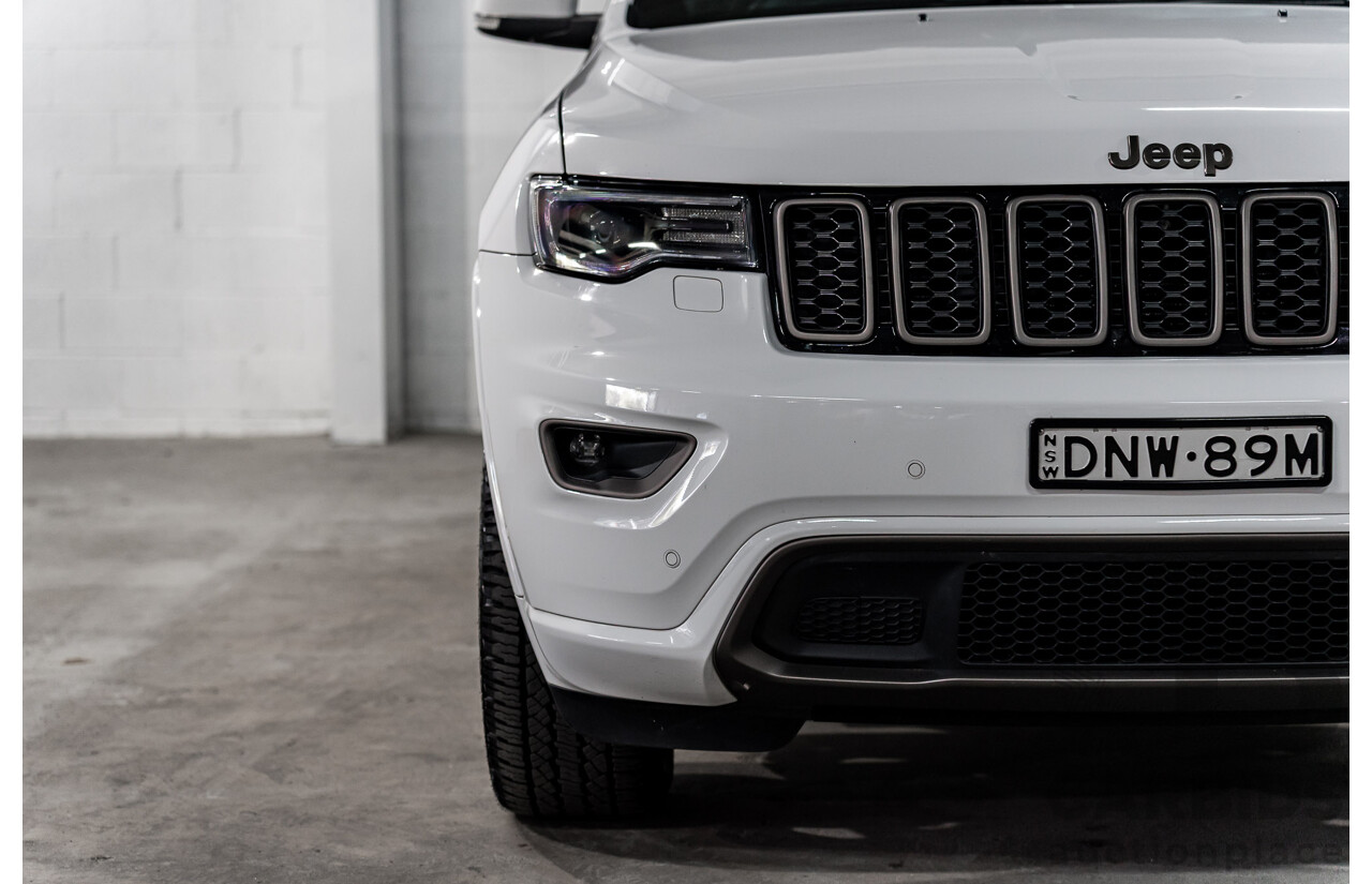 05/2017 Jeep Grand Cherokee 75th Anniversary (4x4) WK MY16 4d Wagon Bright White V6 3.6L