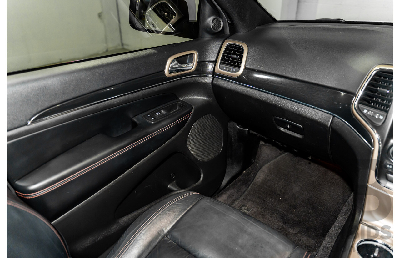 05/2017 Jeep Grand Cherokee 75th Anniversary (4x4) WK MY16 4d Wagon Bright White V6 3.6L