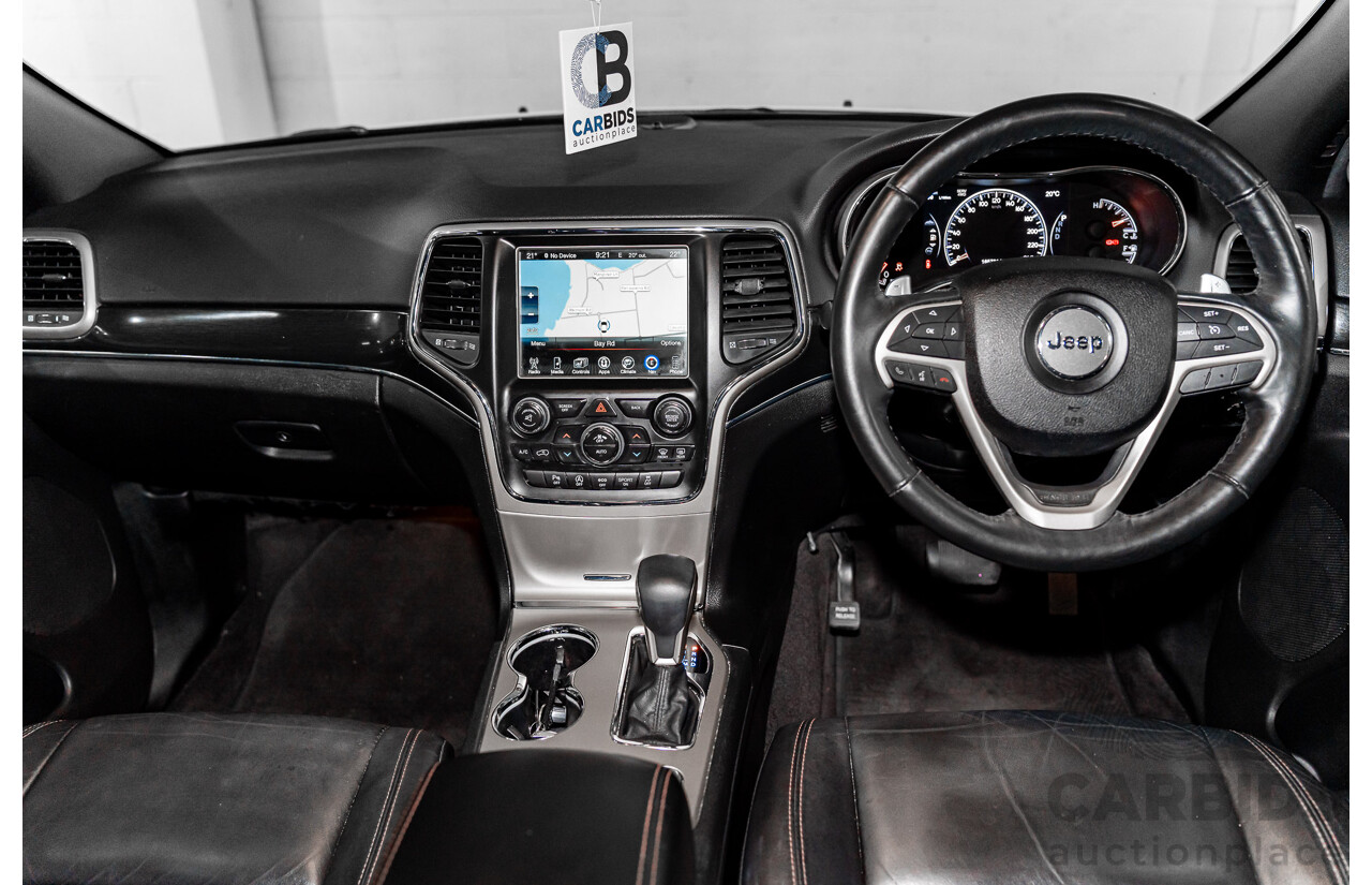 05/2017 Jeep Grand Cherokee 75th Anniversary (4x4) WK MY16 4d Wagon Bright White V6 3.6L