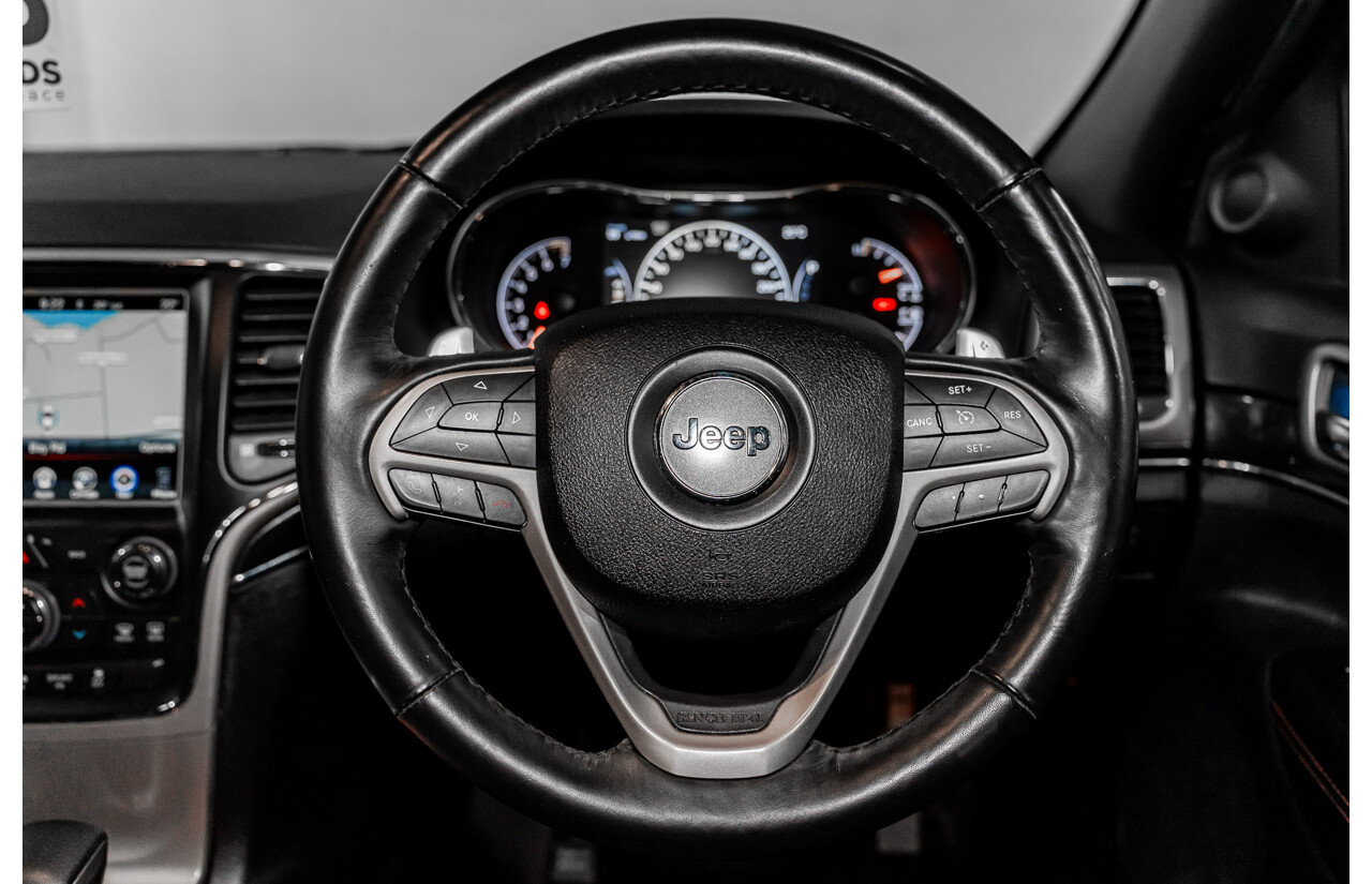 05/2017 Jeep Grand Cherokee 75th Anniversary (4x4) WK MY16 4d Wagon Bright White V6 3.6L