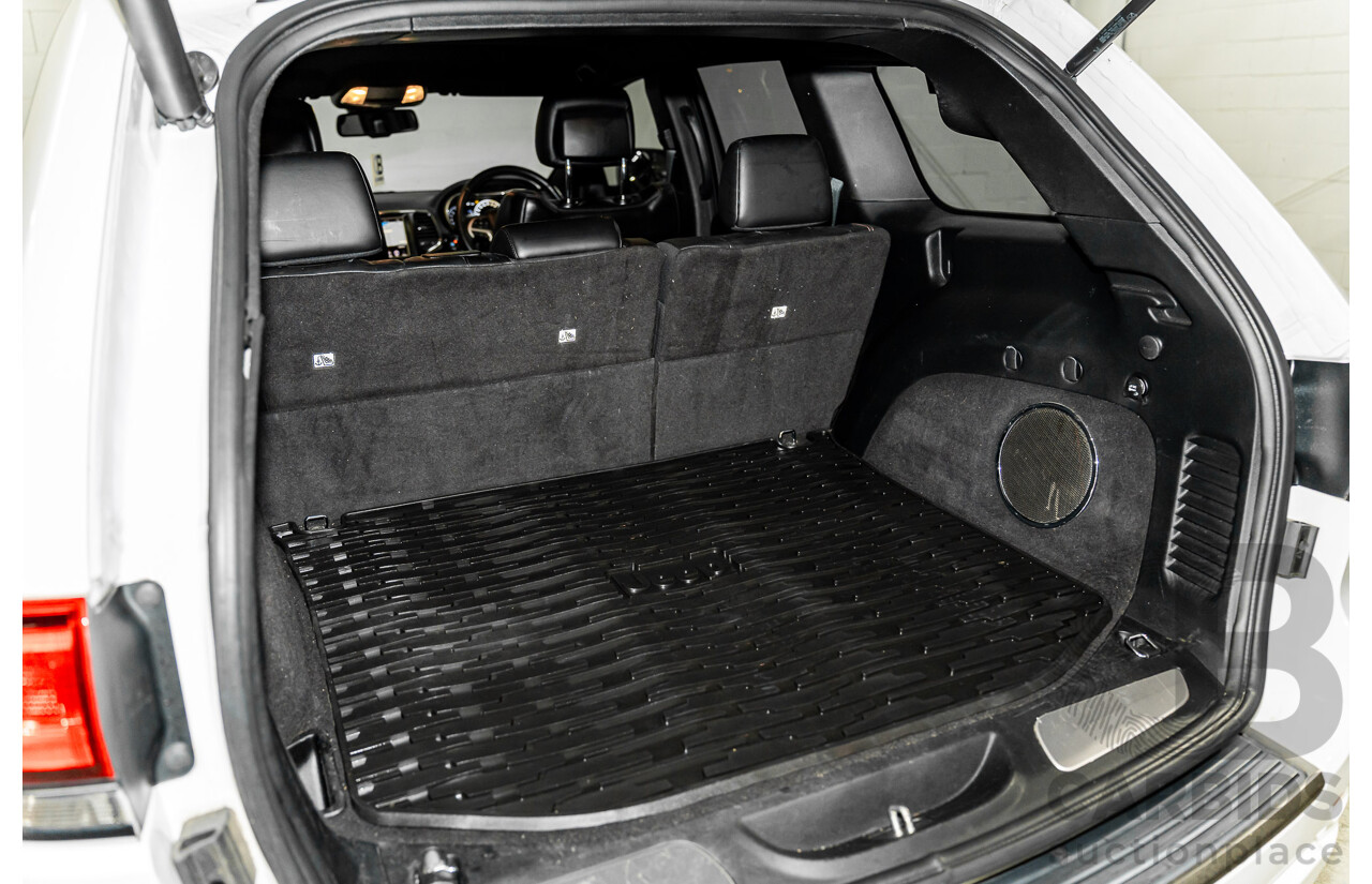 05/2017 Jeep Grand Cherokee 75th Anniversary (4x4) WK MY16 4d Wagon Bright White V6 3.6L