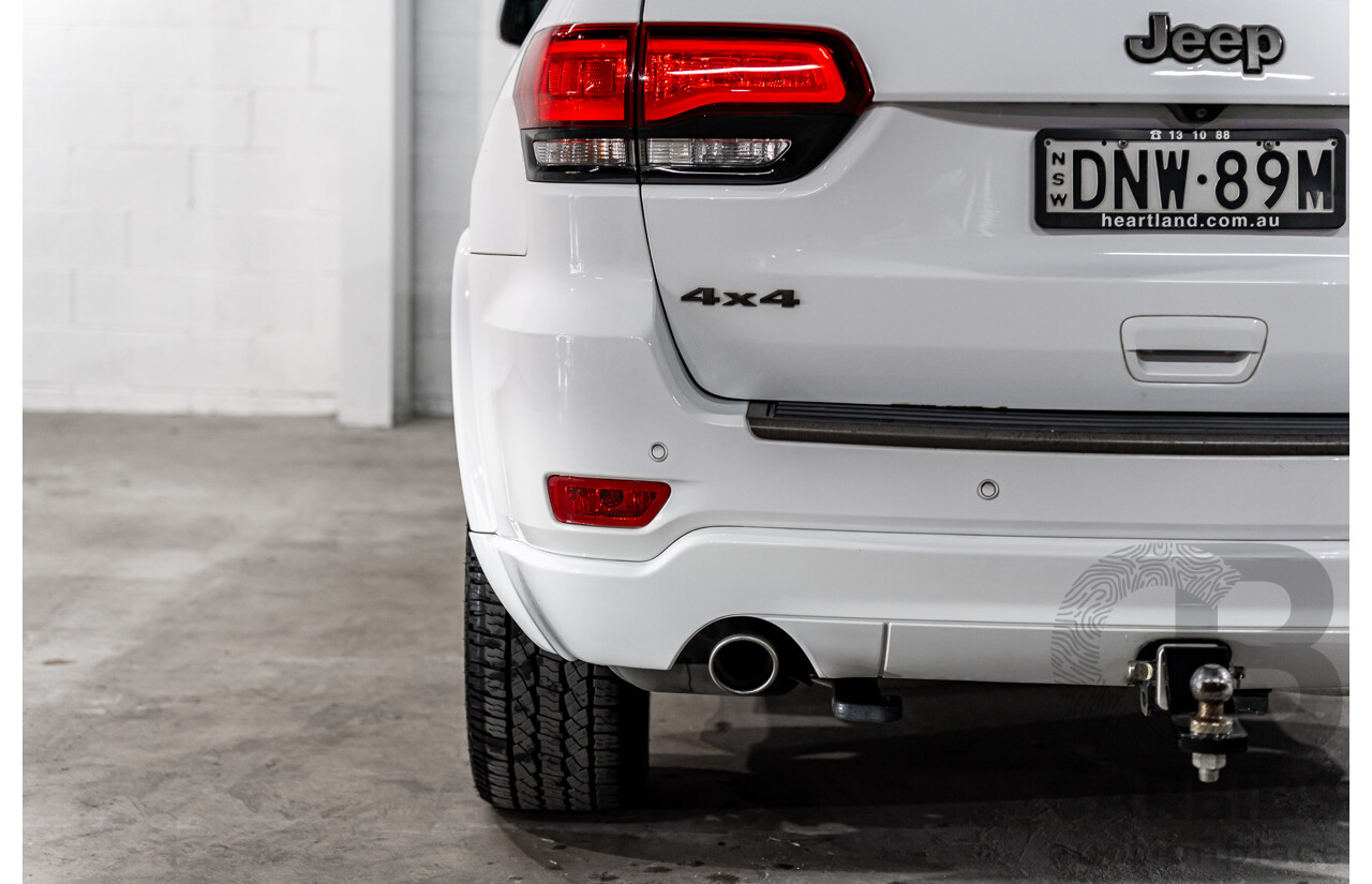 05/2017 Jeep Grand Cherokee 75th Anniversary (4x4) WK MY16 4d Wagon Bright White V6 3.6L