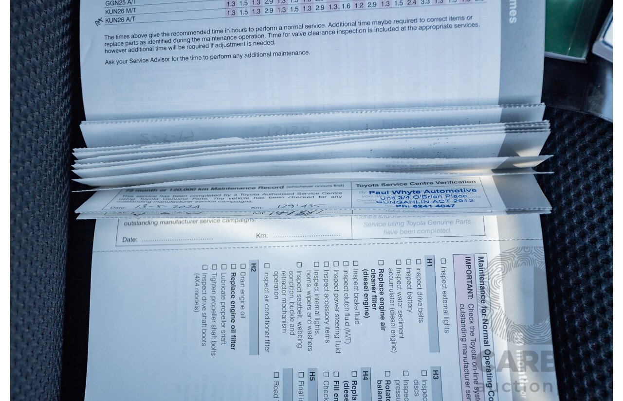 1/2015 Toyota Hilux SR (4x4) KUN26R MY14 Dual Cab P/Up White Turbo Diesel 3.0L