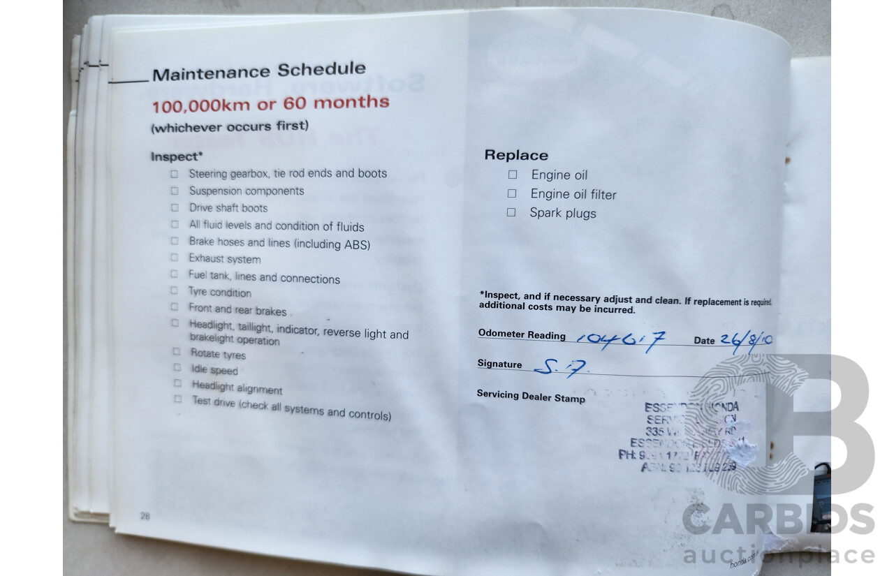 9/2006 Honda Accord EURO Luxury MY06 UPGRADE 4d Sedan Red 2.4L