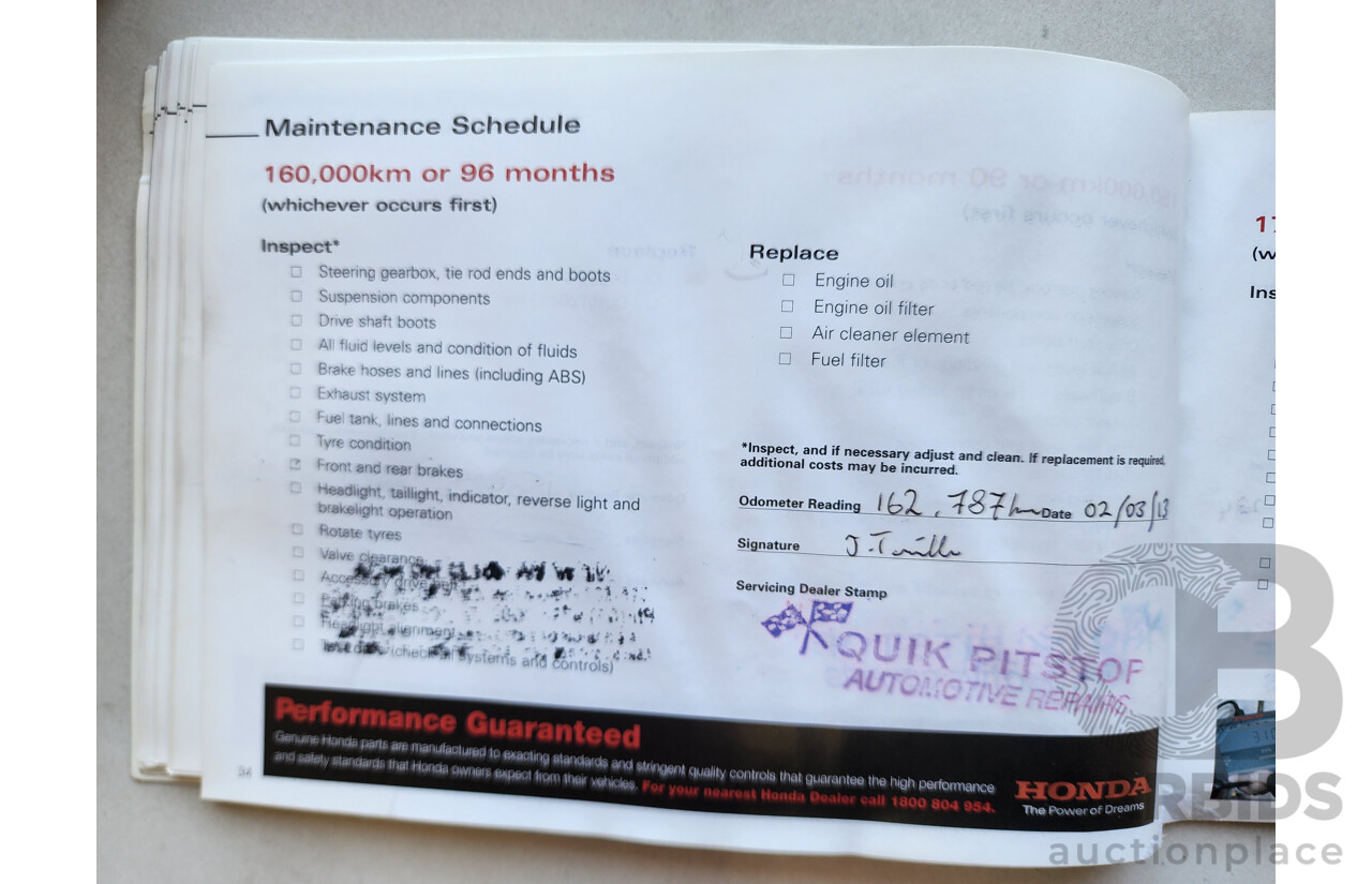 9/2006 Honda Accord EURO Luxury MY06 UPGRADE 4d Sedan Red 2.4L