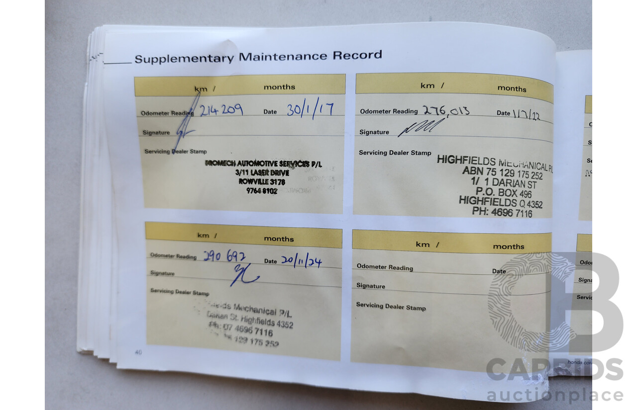 9/2006 Honda Accord EURO Luxury MY06 UPGRADE 4d Sedan Red 2.4L