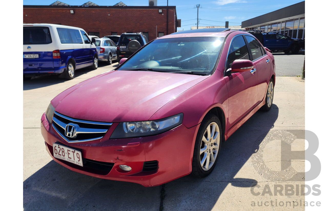 9/2006 Honda Accord EURO Luxury MY06 UPGRADE 4d Sedan Red 2.4L