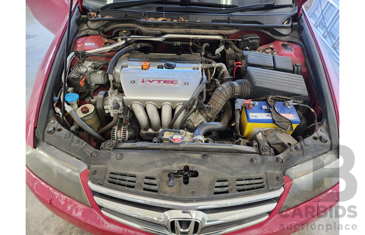 9/2006 Honda Accord EURO Luxury MY06 UPGRADE 4d Sedan Red 2.4L