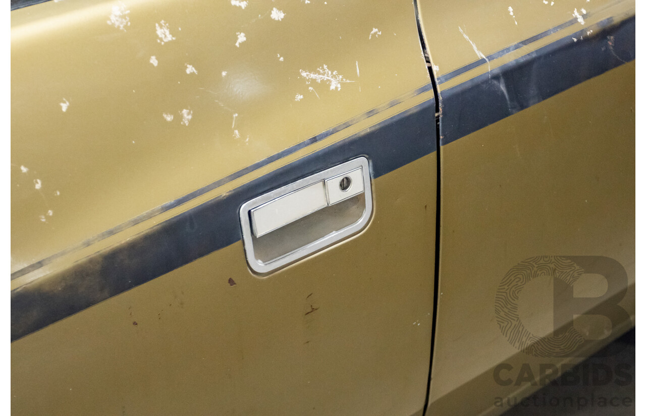 11/1972 Chrysler VH Valiant Pacer 4d Sedan Citron Gold Metallic Hemi 265ci 4.3L