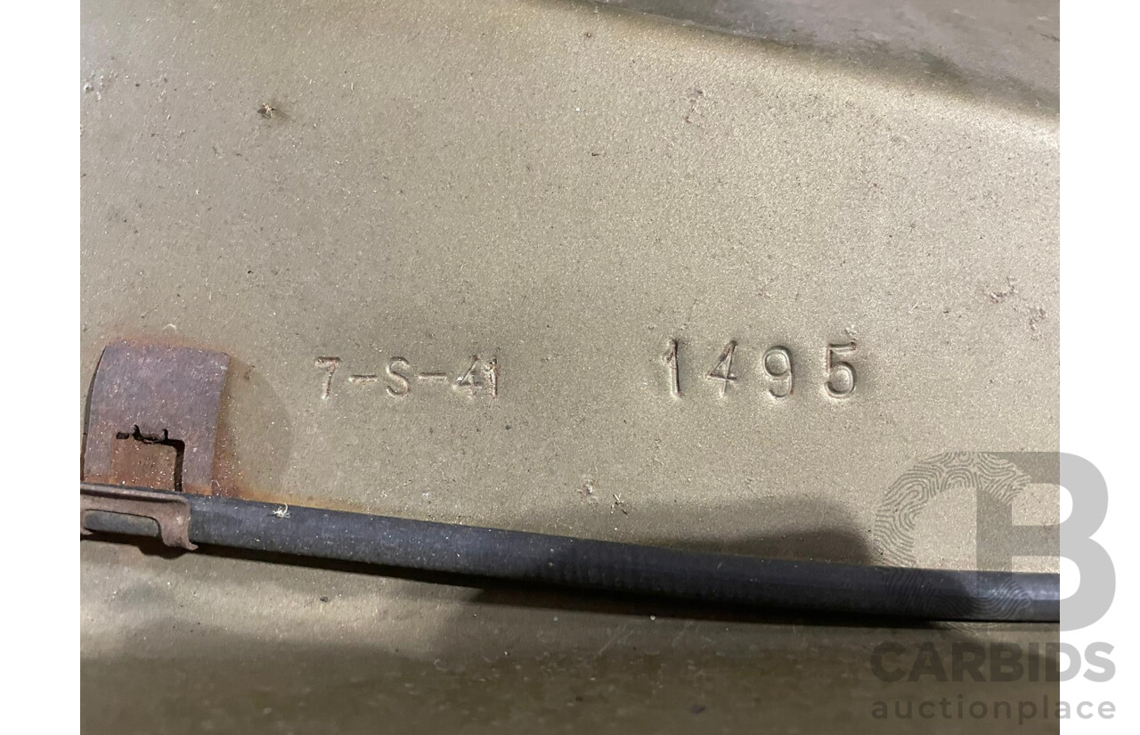 11/1972 Chrysler VH Valiant Pacer 4d Sedan Citron Gold Metallic Hemi 265ci 4.3L