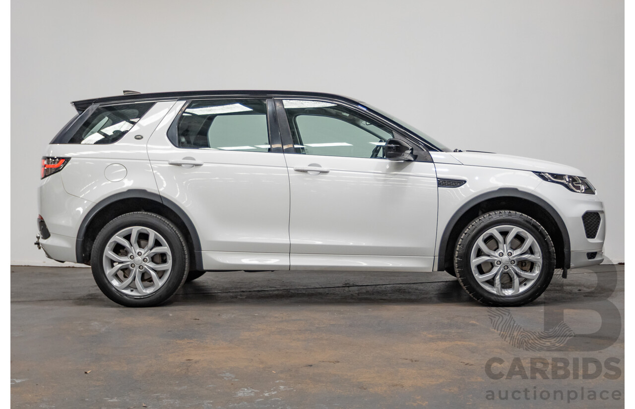 01/2019 Land Rover Discovery Sport Si4 (213kW) SE (AWD) L550 MY19 4D Wagon Fuji White Turbo 2.0L