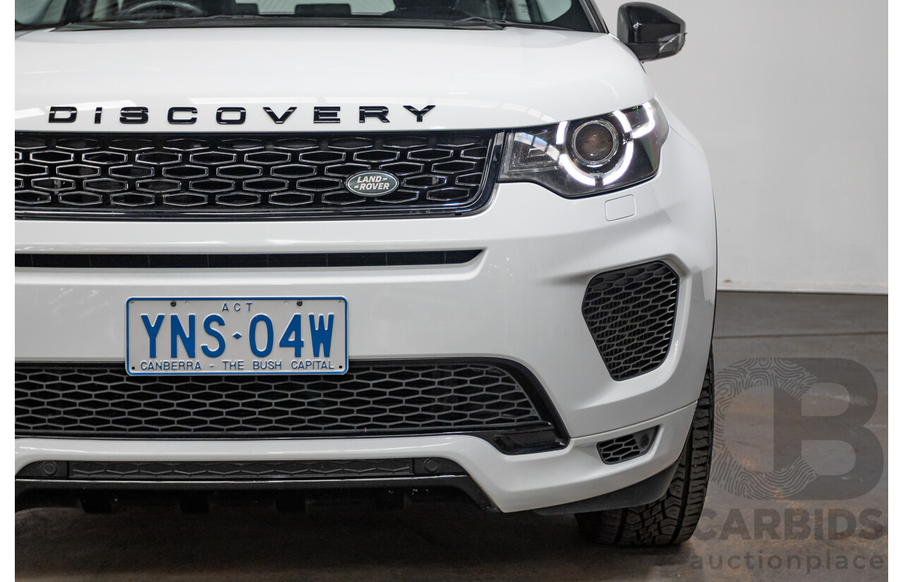 01/2019 Land Rover Discovery Sport Si4 (213kW) SE (AWD) L550 MY19 4D Wagon Fuji White Turbo 2.0L