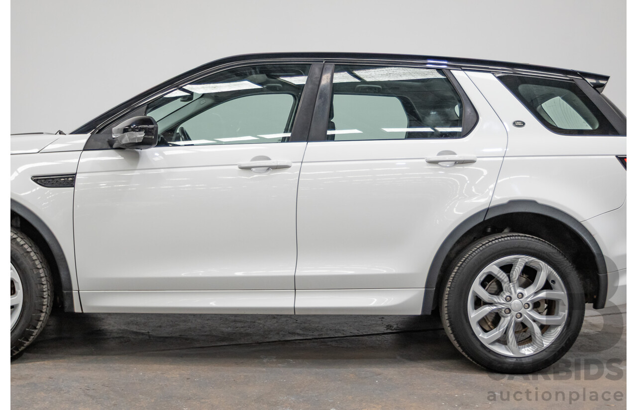 01/2019 Land Rover Discovery Sport Si4 (213kW) SE (AWD) L550 MY19 4D Wagon Fuji White Turbo 2.0L
